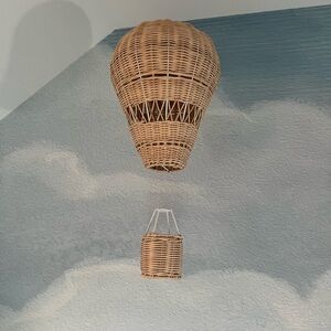 Rattan Wicker Hot Air Balloon
